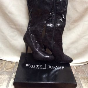 White House Black Market Knee Boots